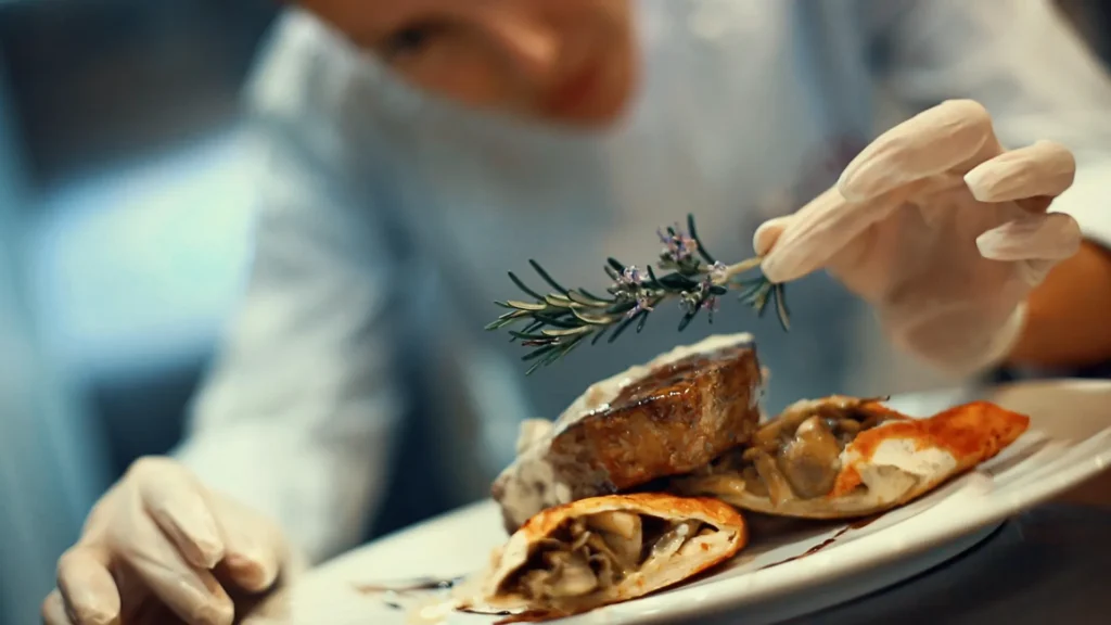luxury catered chalet with private chef