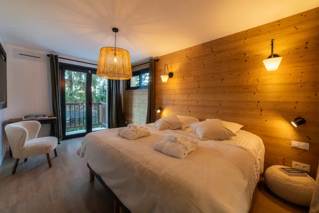 5-star Chalet rental La Plagne 1 chalet rental la plagne 15 people - french alps