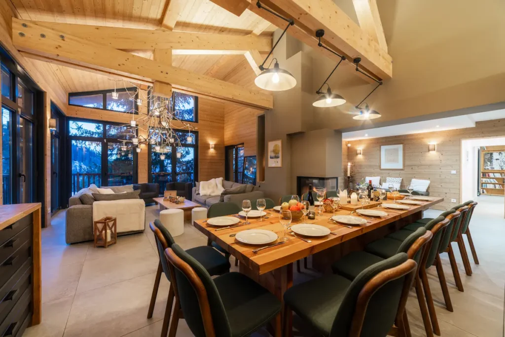 Location chalet sans restauration (self catered) 7 location chalet 15 personnes alpes