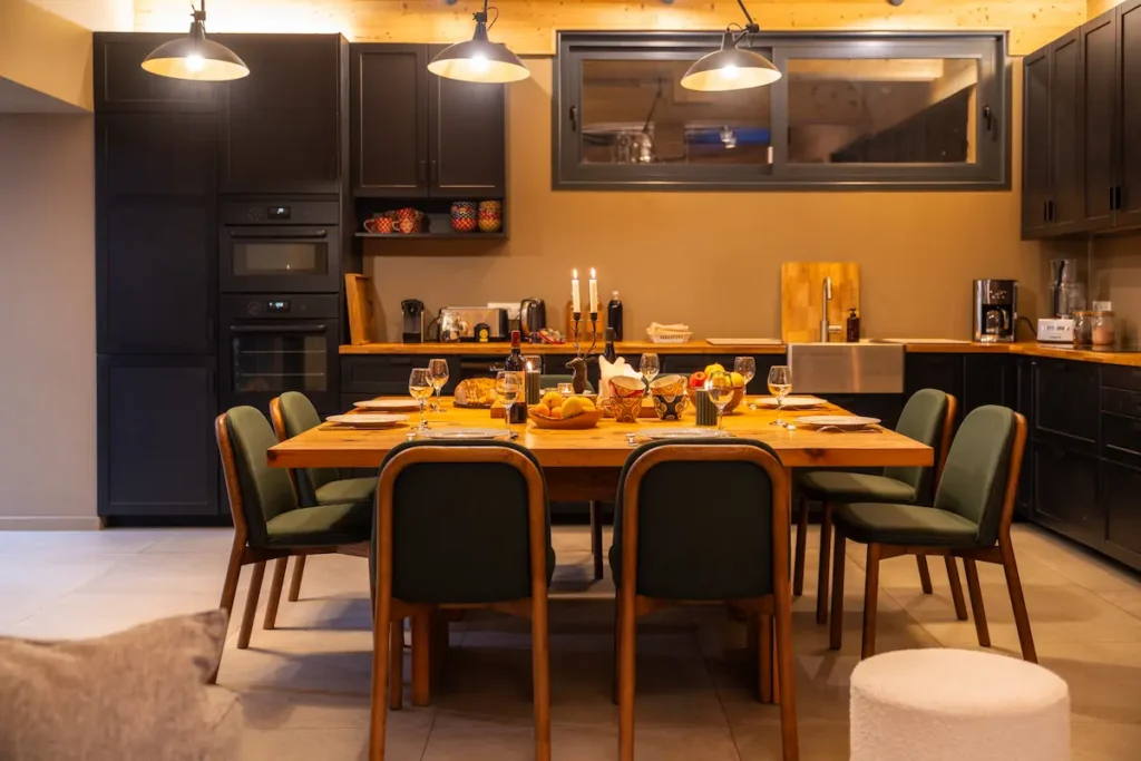 Luxury self catered chalet for rent in la plagne 5 self catered chalet - french alps