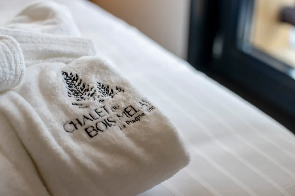chalet du Bois Melay - bathrobes provided