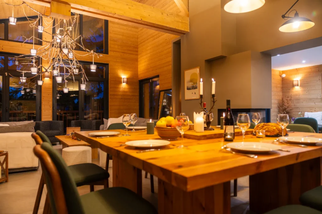 Premium chalet rental la plagne 12 chalet rental with a private chef