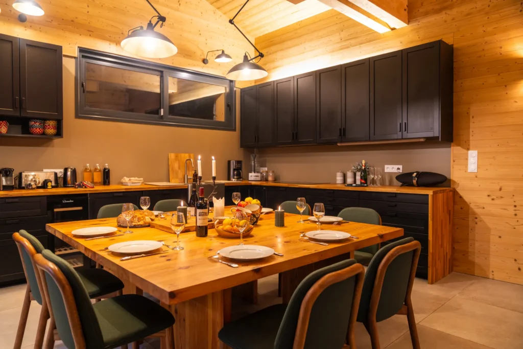 Luxury self catered chalet for rent in la plagne 12 chalet rental with catering service
