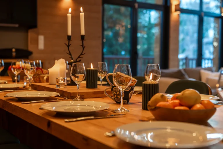 Self catered or catered chalet 4 chalet with catering service