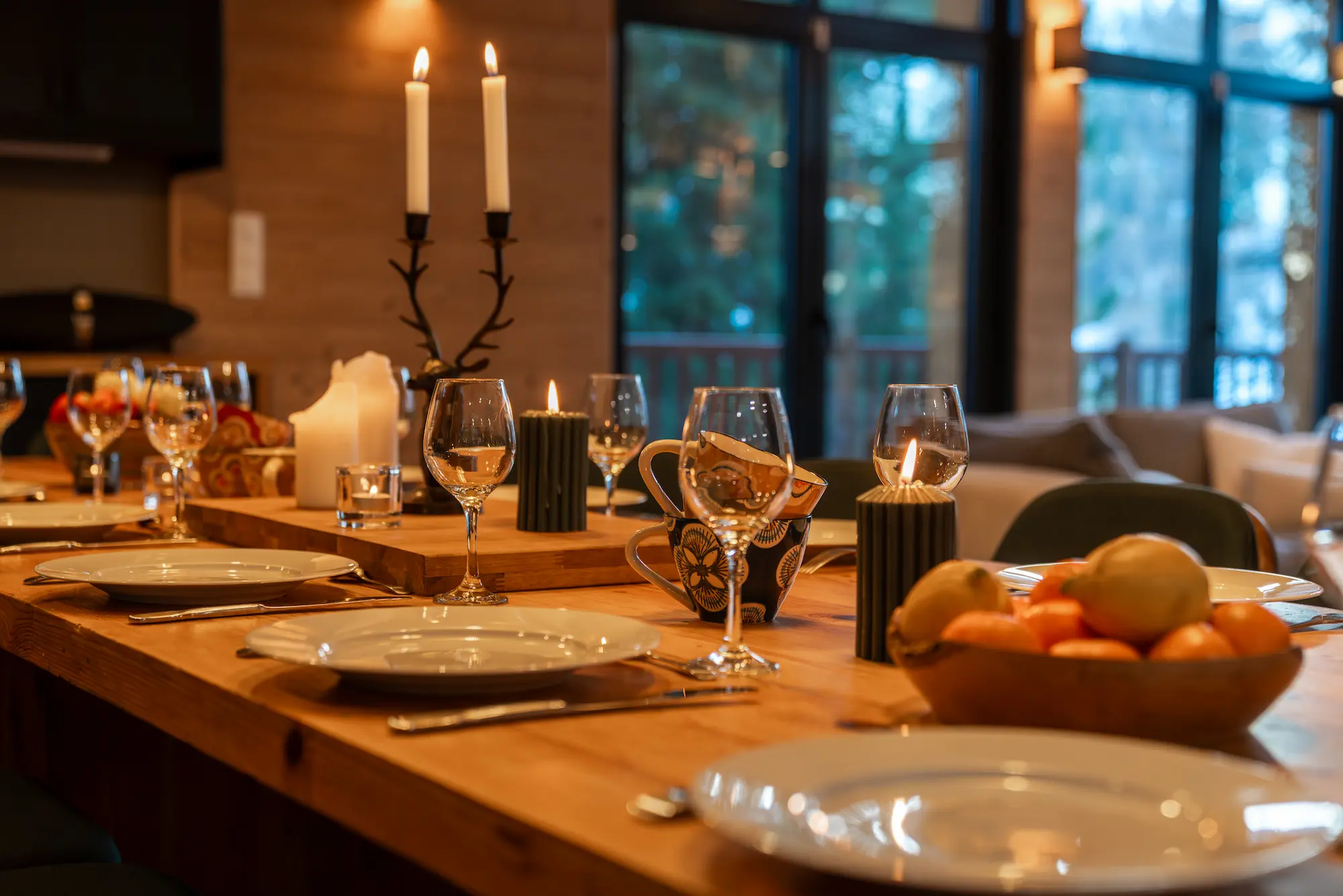 chalet with catering service