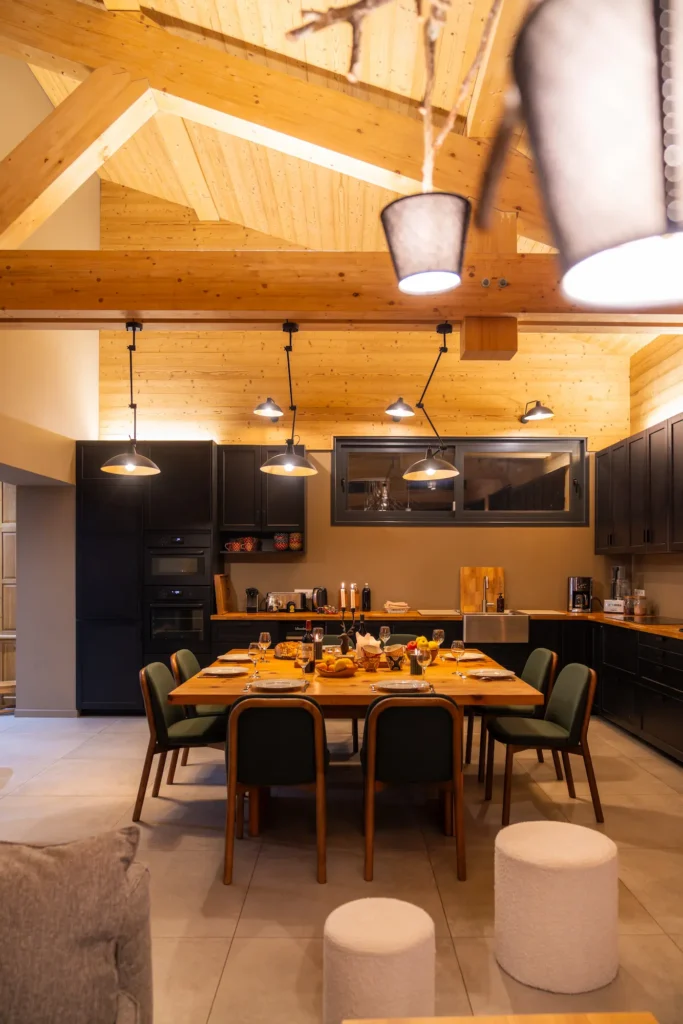 Luxury self catered chalet for rent in la plagne 4 self catered or catered chalet la plagne