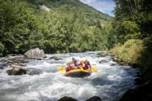 rafting la plagne été