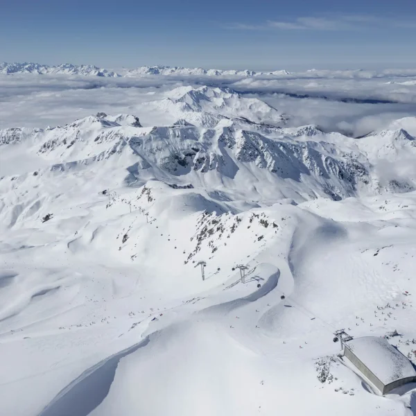 Chalet Paradiski au pied des pistes 12 glacier La Plagne Paradiski live 3000