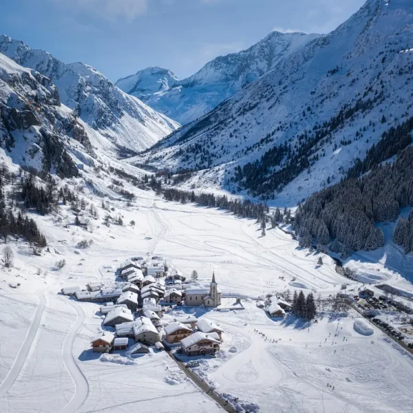 Les villages de la Plagne 12 La Plagne Champagny le haut Vanoise