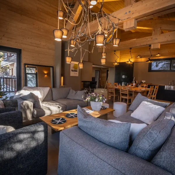 Salons et espaces de vie 3 chalet de vacances