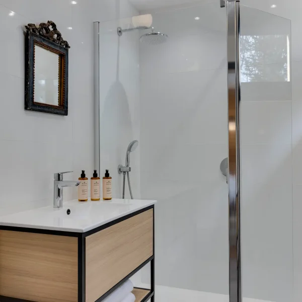 Chambres et salles de bain 30 chalet la plagne pied des pistes