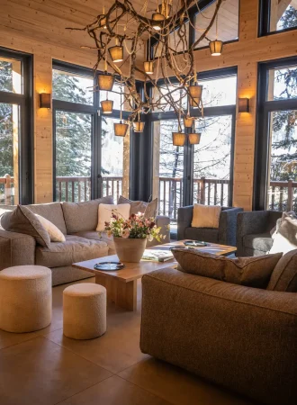 L'histoire de la Plagne 14 chalet luxe