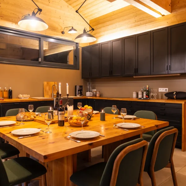 Kitchen & Chalet catering 2 chalet rental with catering service