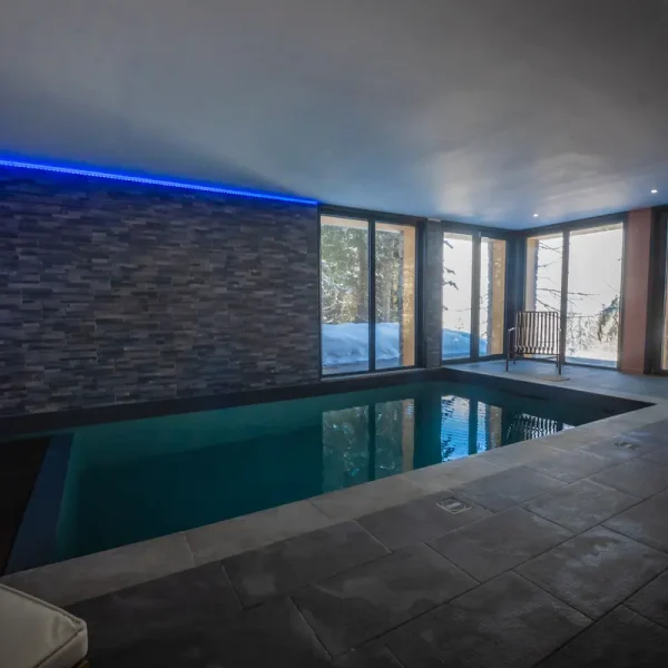 chalet rental with spa french alps