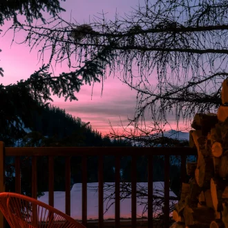 Salons et espaces de vie 20 location chalet alpes pied des pistes_bois melay