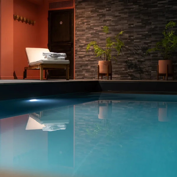 Les villages de la Plagne 20 location chalet avec piscine