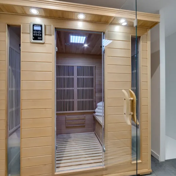 Spa et piscine 5 location chalet avec sauna