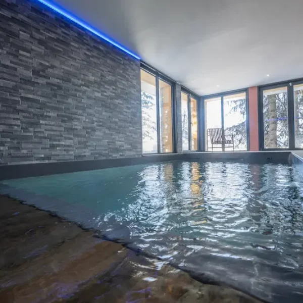 Location chalet luxe La Plagne 8 location chalet piscine la plagne