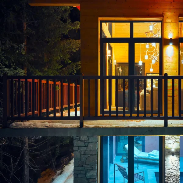 High-end chalet in La plagne 1800 5 luxury chalet rental la plagne