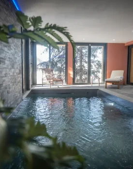 luxury chalet rental with pool