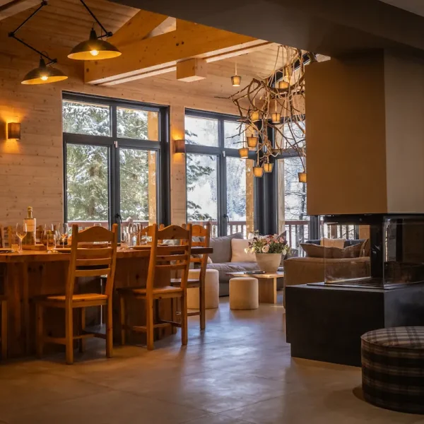 A design chalet in La Plagne 1 luxury ski chalet